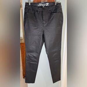 Seven7 Charcoal Faux Leather Pants